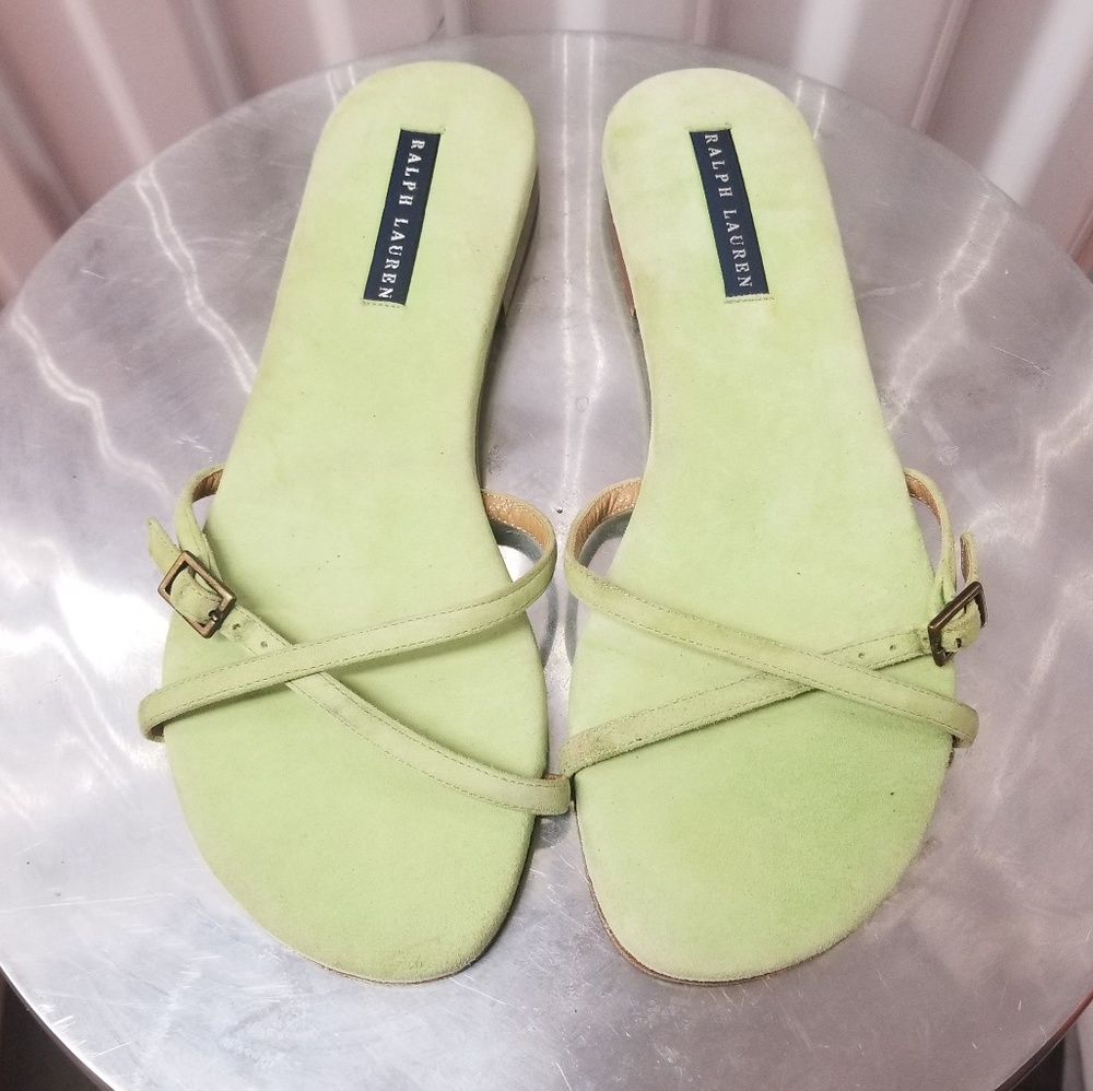 Ralph Lauren Suede Sandals